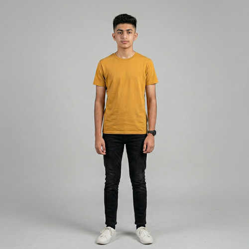Senior Boys Cotton T-Shirt Combo Pack (Pack of 4)