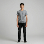 Senior Boys Cotton T-Shirt Combo Pack (Pack of 4)