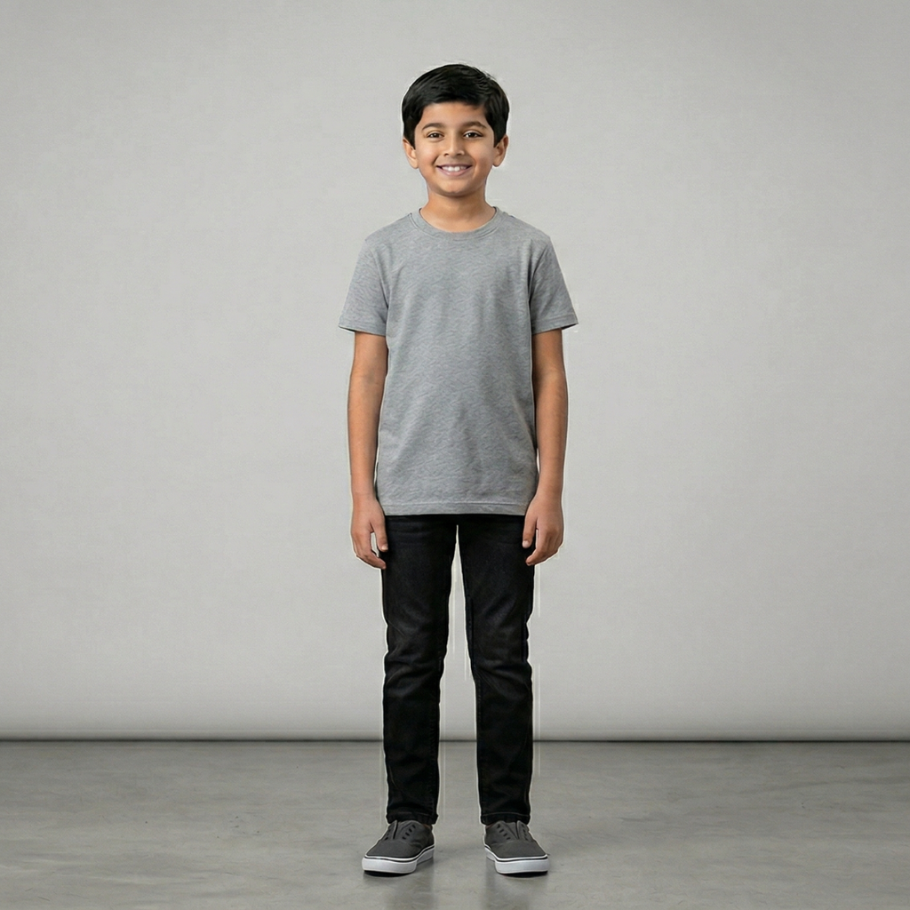 Junior Boys Cotton T-Shirt Combo Pack (Pack of 4)