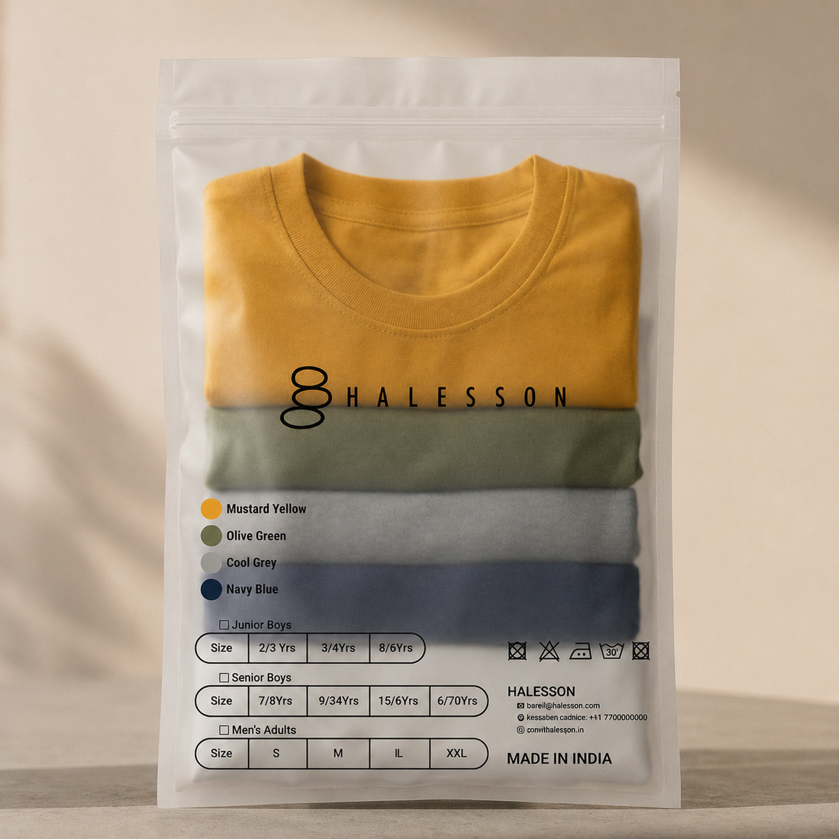 Junior Boys Cotton T-Shirt Combo Pack (Pack of 4)